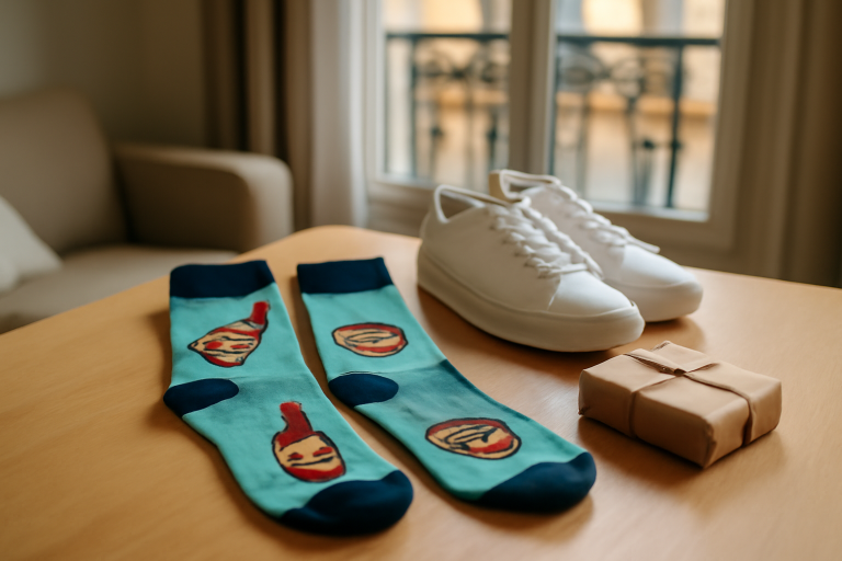 Chaussettes droles : idées cadeaux qui amusent